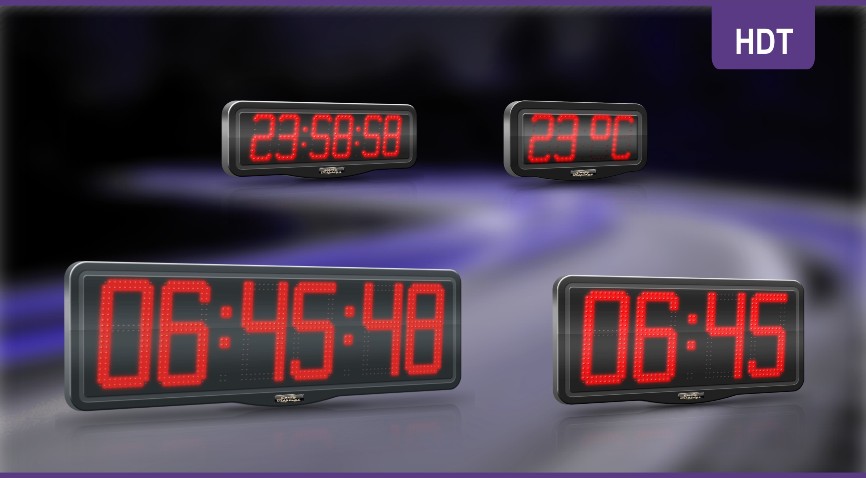 2 Touches Bisofice Horloge électronique Affichage à LED Bicolore avec Batterie de Stockage intégrée pour Entreprise/Bureau/école Pointeuse avec 50 Cartes de Temps 