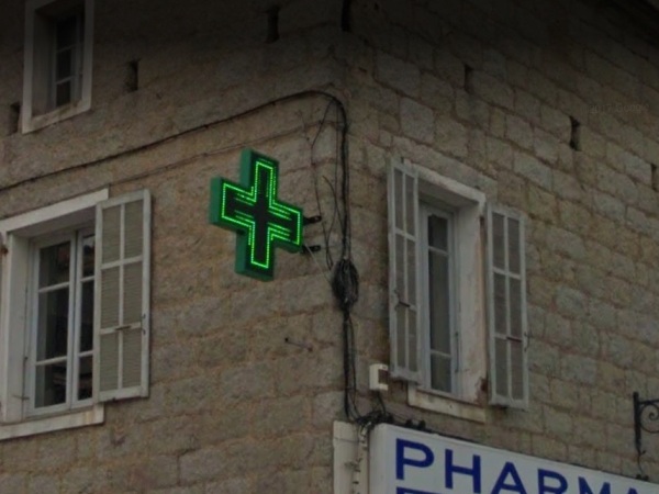 Croix de pharmacie LED