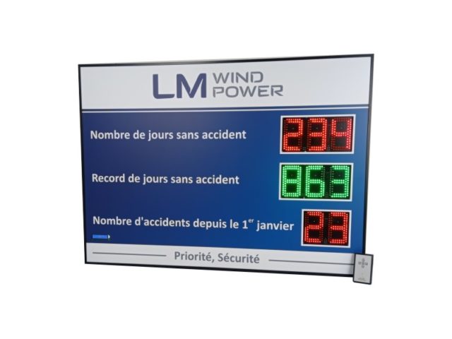 LM Wind Power - Digits 12 cm de hauteur